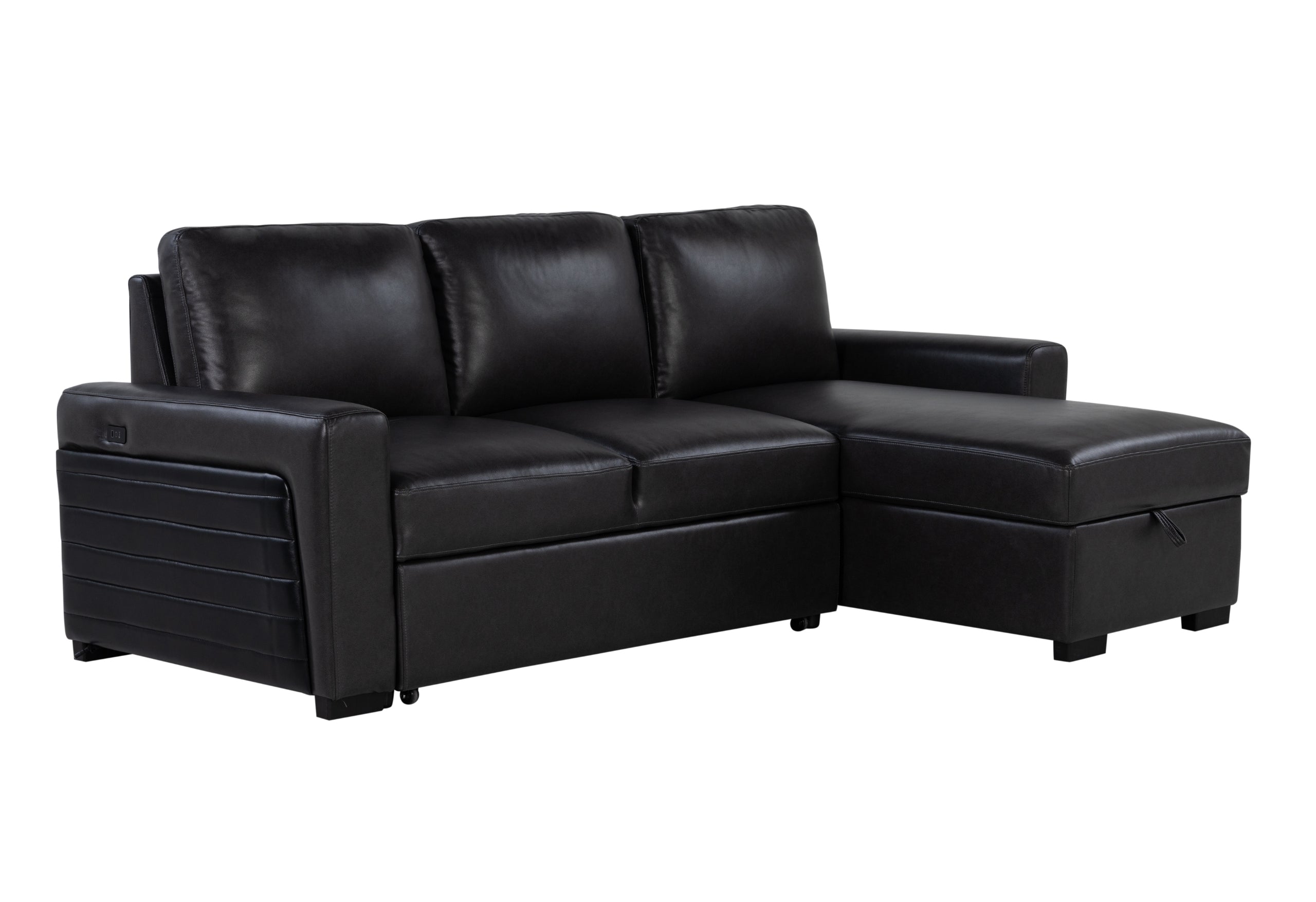 U1830 BLANCHE CHARCOAL/BLACK ARMS