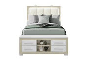 MADISON NATURAL.WHITE FULL BED