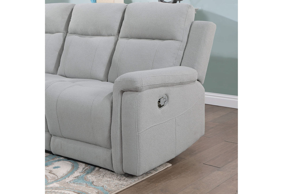 U1797 PLANEADOR RECLINABLE GRIS