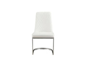 D1067 WHITE DINING CHAIR