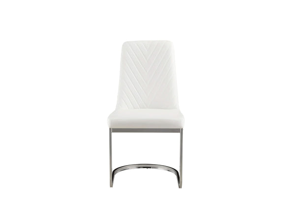 D1067 WHITE DINING CHAIR