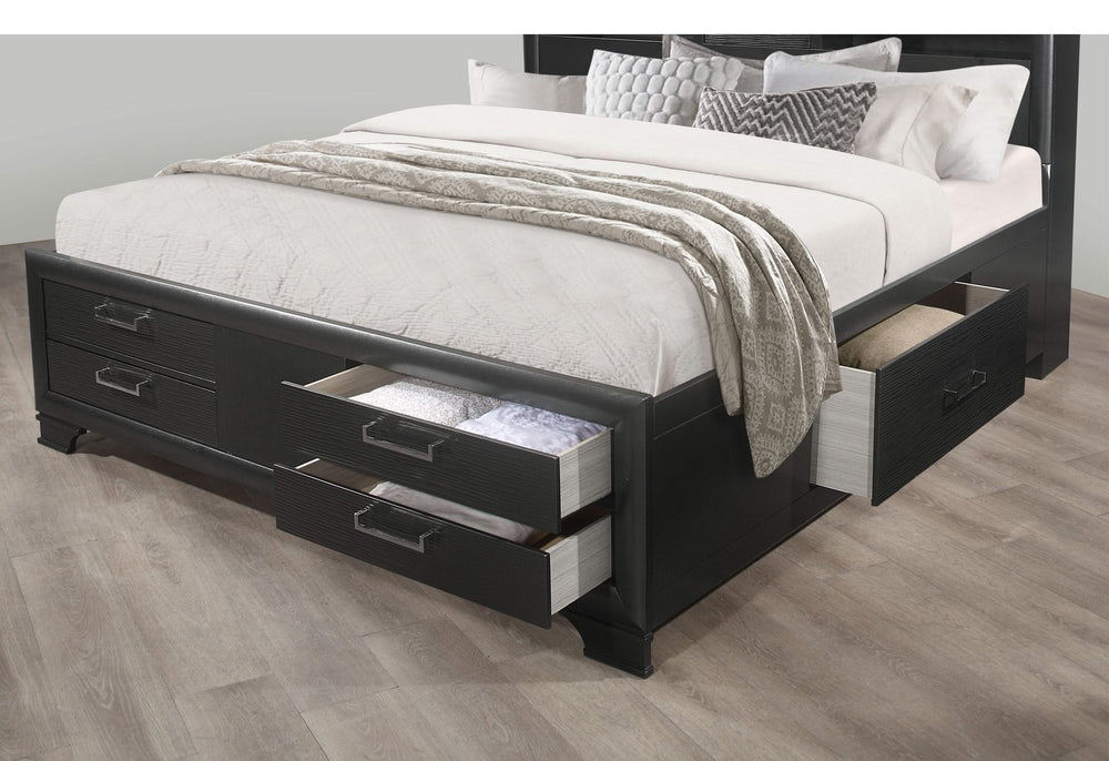 Cama Queen Jordyn Grey