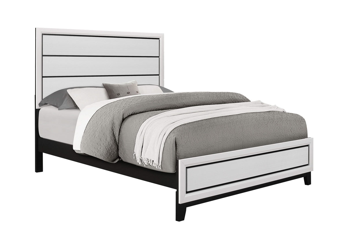 KATE WHITE QUEEN BED GROUP