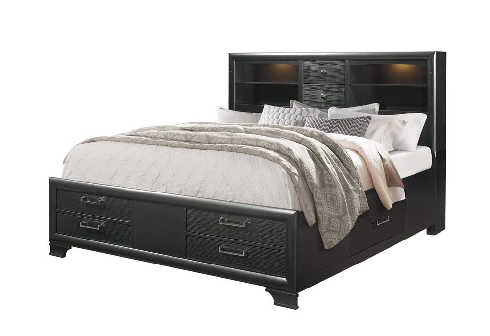 Cama Queen Jordyn Grey