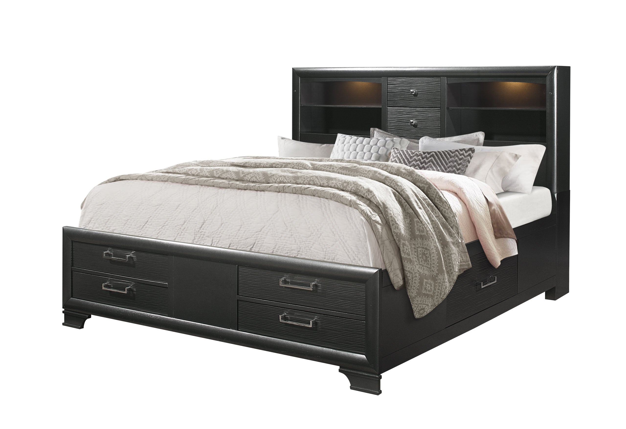 JORDYN GREY QUEEN BED