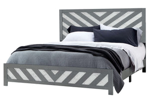 MICAH GREY KING BED
