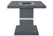 MONACO DARK GREY END TABLE