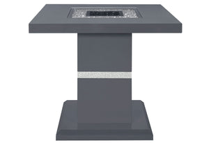 MESA EXTERIOR MONACO GRIS OSCURO