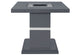 MESA EXTERIOR MONACO GRIS OSCURO