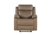 U6026 BROWN GLIDER RECLINER