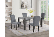 D05DT GREY DINING TABLE D40020DC GREY DINING CHAIR
