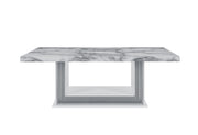 YLIME WHITE MARBLE COFFEE TABLE TOP