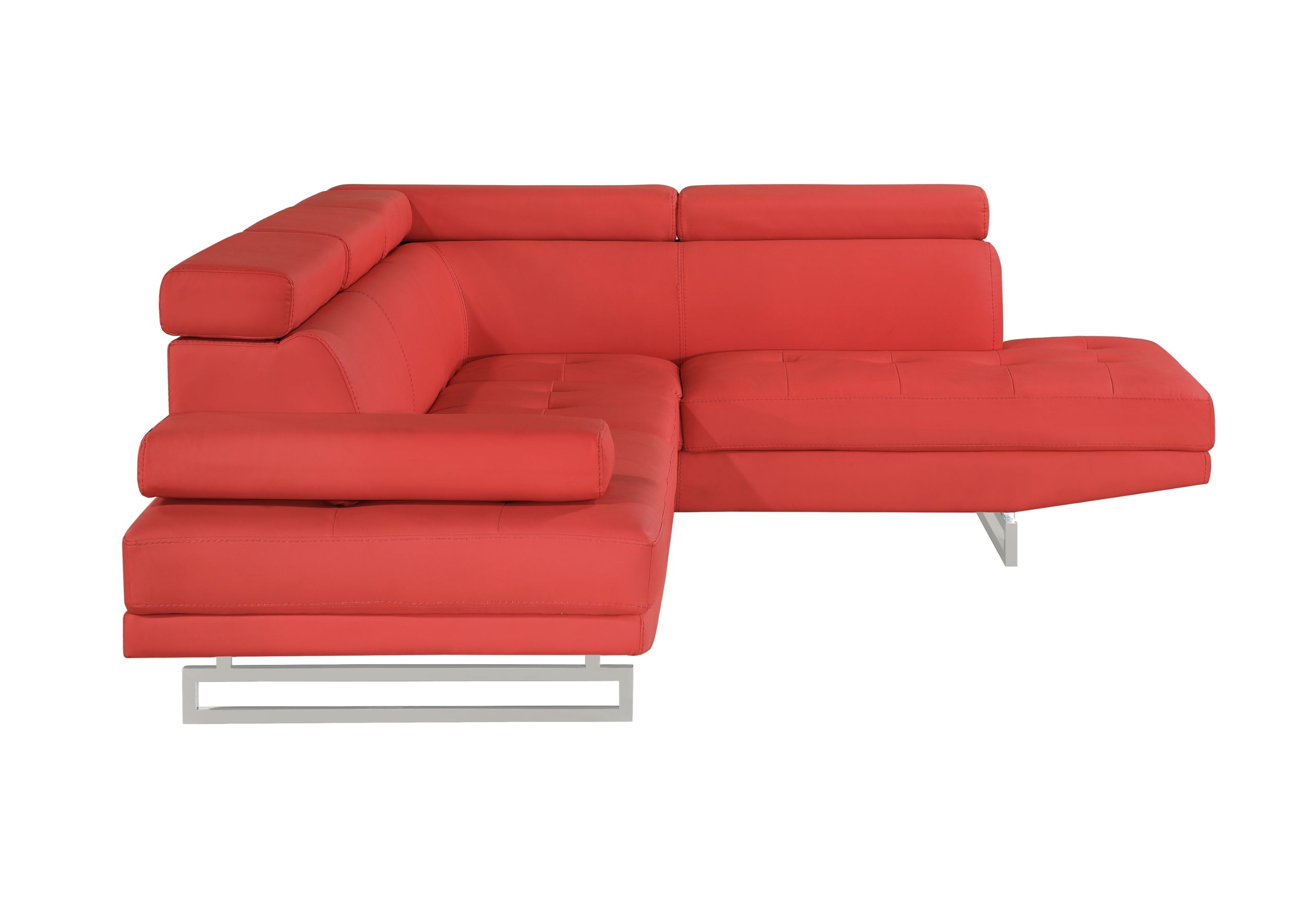 U9784 RED LEFT ARM FACING SECTIONAL
