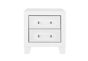 LUCCIA WHITE NIGHTSTAND