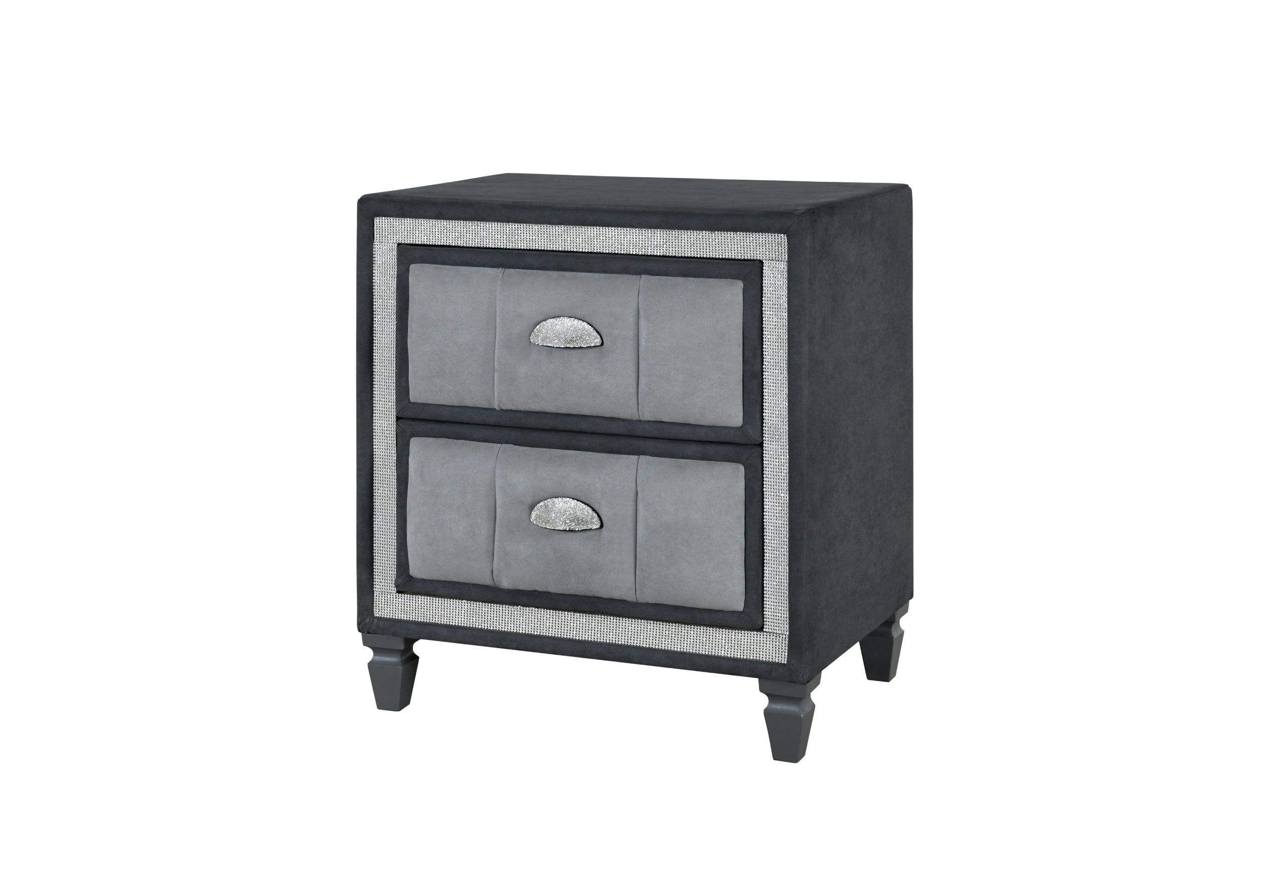 VANNA DARK GREY NIGHTSTAND