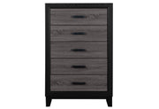 LISBON GREY AND BLACK CHEST