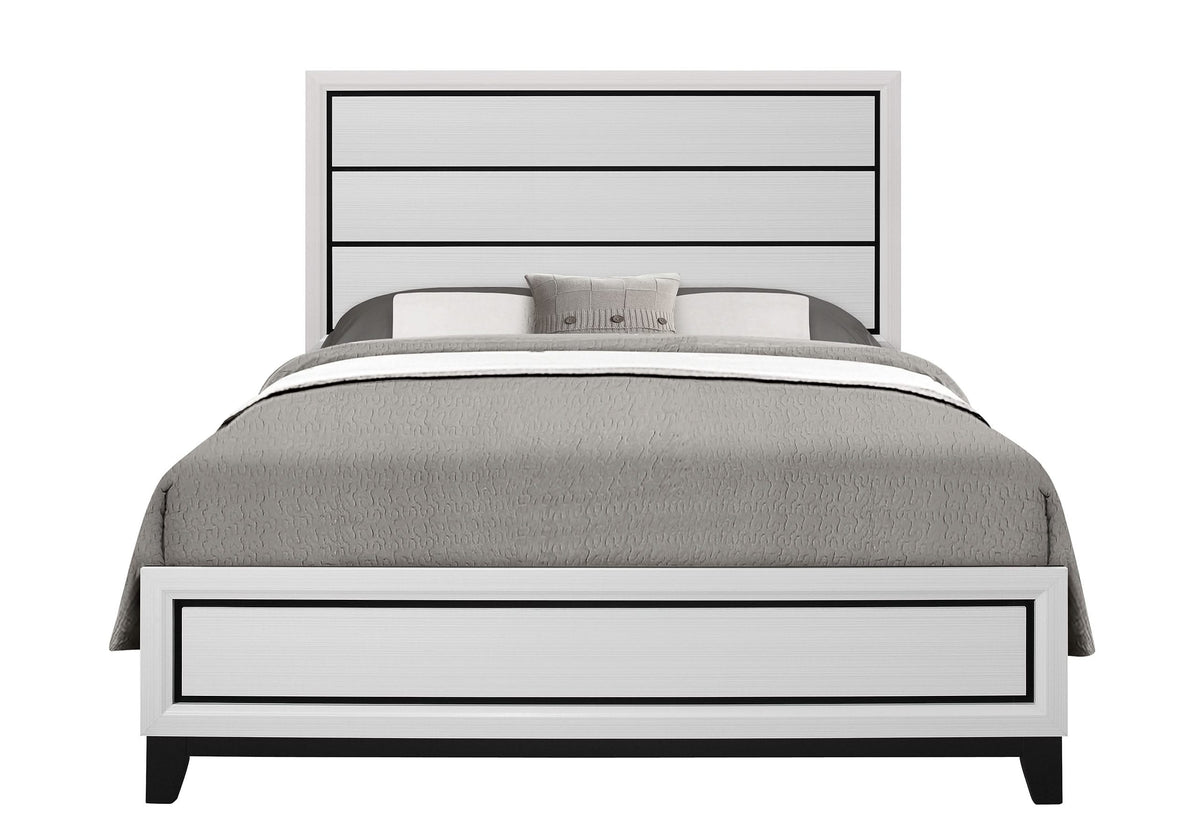 KATE WHITE QUEEN BED GROUP