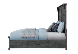 TATUM GREY QUEEN BED GROUP WITH STORAGE