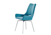 D4878 TURQUIOSE DINING CHAIR SEAT