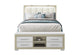 CAMA QUEEN MADISON/EMMA NATURAL/BLANCA, CÓMODA, ESPEJO Y CAJÓN