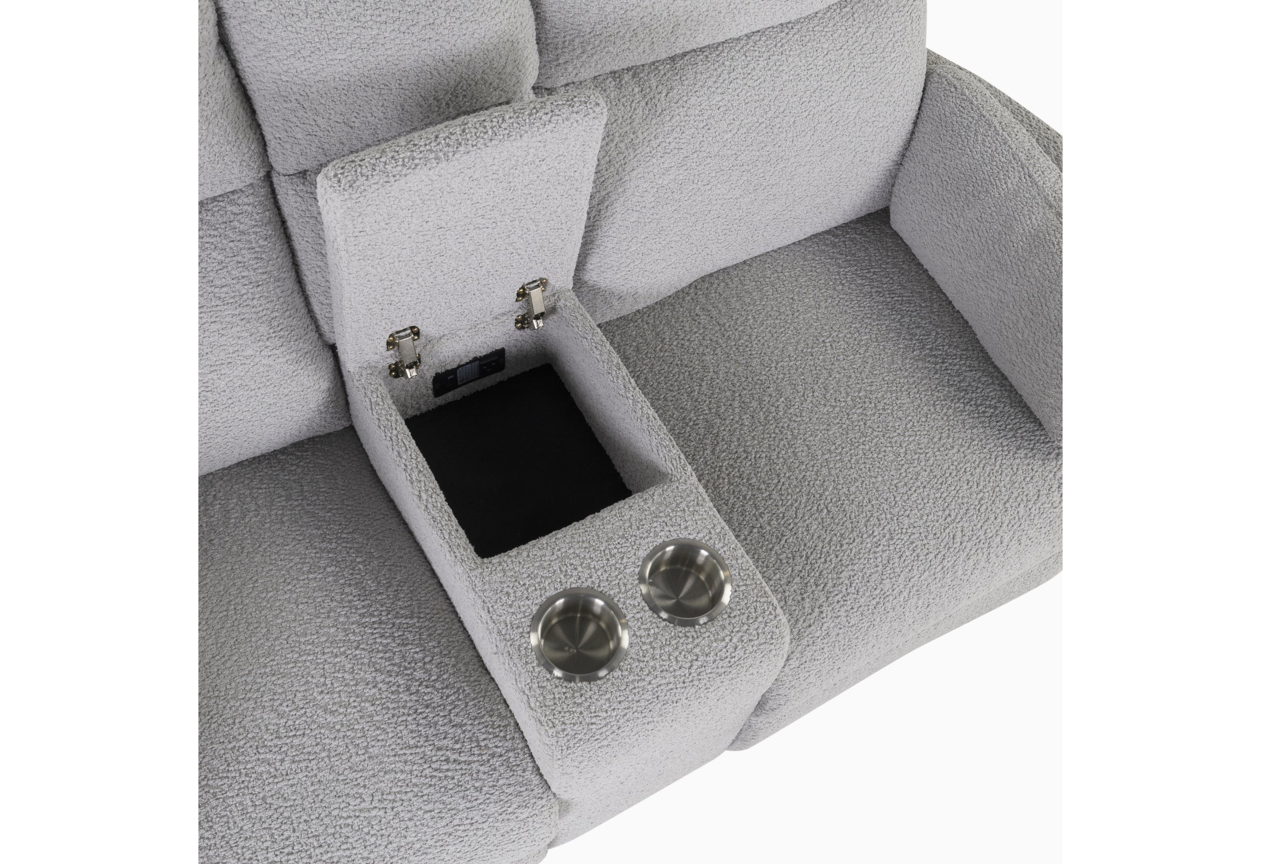 U8571 DOLPHIN POWER RECLINING SOFA/POWER CONSOLE RECLINING LOVESEAT