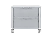 LANDO SILVER NIGHTSTAND