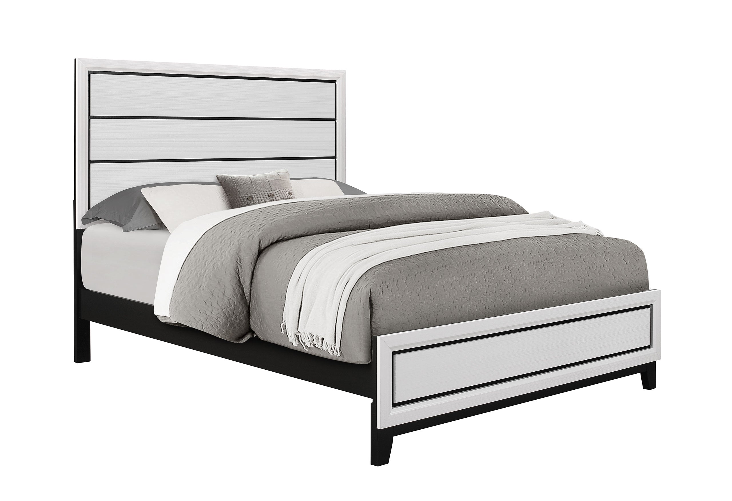 KATE WHITE QUEEN BED