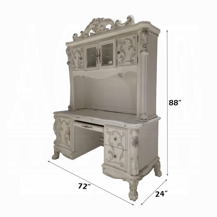 Dresden Computer Desk & Hutch