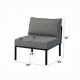 Silla sin brazos para patio Rajni