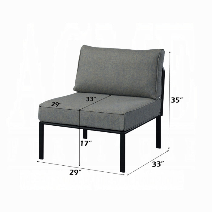 Rajni Patio Armless Chair