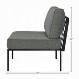 Silla sin brazos para patio Rajni